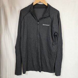 Lululemon Men’s pullover Metal Vent Tech Midweight 1/2 Zip Quarter logo